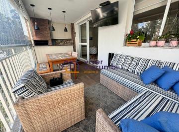 Apartamento · 127m² · 3 Quartos · 2 Vagas · Ótimo Apartamento - 3 quartos com 1 suíte e Varanda Gourmet com Churrasqueira