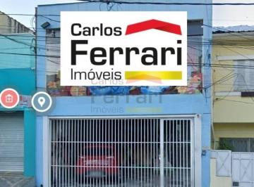 Casa · 221m² · 3 Quartos · 2 Vagas · Sobrado localização excepcional-Santana-Salão de Festas, Churrasqueira e Casa nos fundos