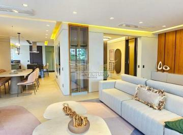 Apartamento · 280m² · 4 Quartos · 4 Vagas · Apartamento Mobiliado Alto Padrão com 4 Suítes no Condomínio Triunfo para Comprar, 258m² - Campestre