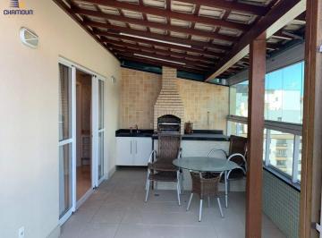 Varanda  Gourmet  ampla e com vista para o mar  · Aparamento 4 Suítes no Centro - Guarapari/ES