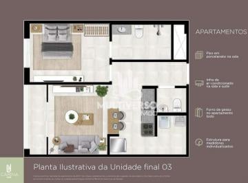 Apartamento · 45m² · 1 Quarto · 1 Vaga · Apartamento à venda, 1 quarto no bairro Aparecida em Santos