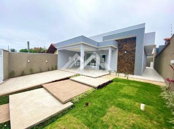 Casa · 150m² · 3 Quartos · 4 Vagas · Casa nova com piscina em Peruíbe