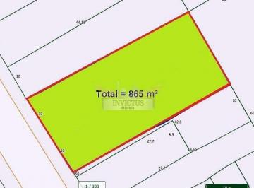Terreno · 865m² · Terreno Residencial/Comercial para Comprar, 865m² - Bairro Jardim, Santo André/SP.