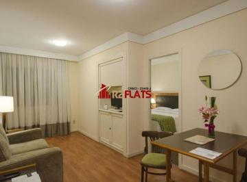 Apartamento · 45m² · 1 Quarto · 1 Vaga · Flat com ótimo preço no bairro Cidade Monções. Confira!