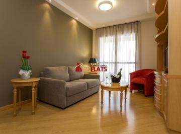 Apartamento · 56m² · 2 Quartos · 1 Vaga · Flat com ótimo preço no bairro Moema. Confira!