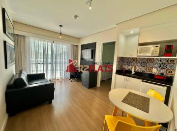 Apartamento · 35m² · 1 Quarto · 1 Vaga · Flat com ótimo preço no bairro Moema. Confira!