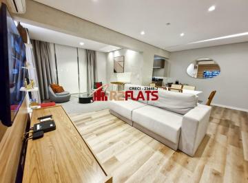 Apartamento · 84m² · 1 Quarto · 2 Vagas · Flat com ótimo preço no bairro Brooklin. Confira!