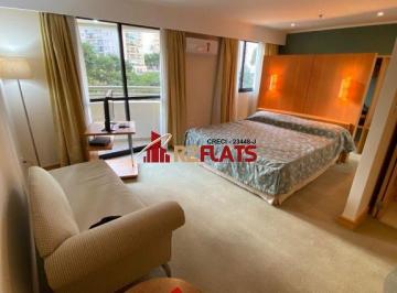 Apartamento · 43m² · 1 Quarto · 1 Vaga · Flat com ótimo preço no bairro Moema. Confira!