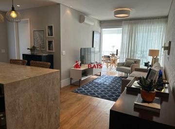 Apartamento · 75m² · 2 Quartos · 3 Vagas · Flat com ótimo preço no bairro Brooklin. Confira!