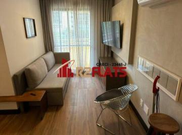 Apartamento · 39m² · 1 Quarto · 1 Vaga · Flat com ótimo preço no bairro Moema. Confira!