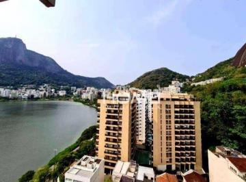 b69e4a8ac6b24d15a8b8d0d0a954b23d4069ad3b · Cobertura com 3 dormitórios à venda, 180 m² por R$ 3.500.000,00 - Lagoa - Rio de Janeiro/RJ