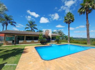 Rural · 500m² · 5 Quartos · 13 Vagas · Linda Chácara de Alto Padrão Completa com Lago e piscina em Condomínio Fech