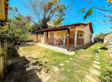 Fachada · Casa com 4 dormitórios à venda, 148 m² por R$ 400.000,00 - Balneário São Pedro - São Pedro da Aldeia