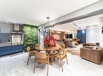 e2a44611b9e2607b5db3b501379f44280e9a19e3 · Apartamento à venda, 145 m² por R$ 3.500.000,00 - Boqueirão - Santos/SP