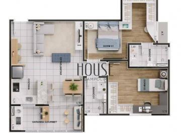 cfd2cd287664e8374e42e47bd955ec863526d7ef · Apartamento com 2 dormitórios à venda, 73 m² por R$ 784.775,31 - Condomínio Concetto Campolim - Soro