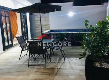 Casa · 135m² · 3 Quartos · 3 Vagas · Sobrado em Rua dos Crisântemos - Flórida - Praia Grande/SP
