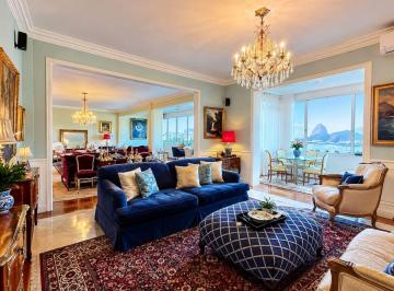 Apartamento de 4 quartos, Rio de Janeiro · IMPONENTE APARTAMENTO COM ALTO REQUINTE, e VISTA DESLUMBRANTE AO PÃO DE AÇÚCAR. Exclusividade única