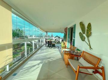 Varanda · Apartamento mobiliado com Vista para o Mar de Costazul