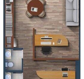 Comercial · 60m² · 1 Vaga · Sala Comercial - Plaza Corporate