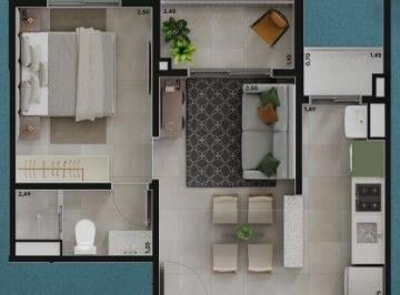 36,56m² · Apartamento Padrão - Connect