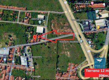 Terreno · 396m² · Excelente Terreno em Messejana a Poucos Metros da BR 116 Ideal Para Galpão, Empresas, Investimento