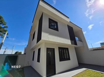 Casa · 100m² · 3 Quartos · 1 Vaga · Sobrado no Parque Da Fonte, São José dos Pinhais/PR