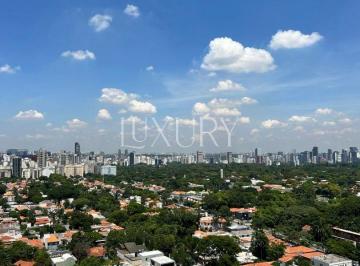1 · Cobertura nova, no contrapiso, com vista definitiva para a copa das árvores no Jardim Paulista bm pr
