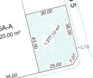 Terreno · 1277m² · Venda Lote Comercial 1277,5m² em Chácaras São Pedro - GO