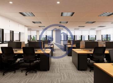 Comercial de 62 quartos, São Paulo · Lage corporativa 340m², 62 posições, 4 salas de reunião/8 vagas, Cid. Monções