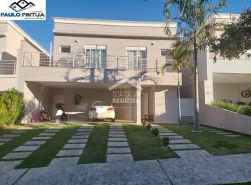 Casa · 272m² · 4 Quartos · 2 Vagas · Sobrado com 4 suítes e piscina aquecida no Condomínio Panorama Residência - Indaiatuba/SP