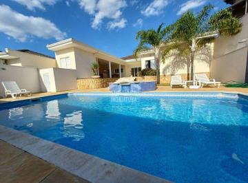 Casa · 326m² · 4 Quartos · 4 Vagas · Casa Térrea com 4 Suítes, Escritórios e Uma Linda Área de Lazer no Residencial Villa Suíça - Indaiat