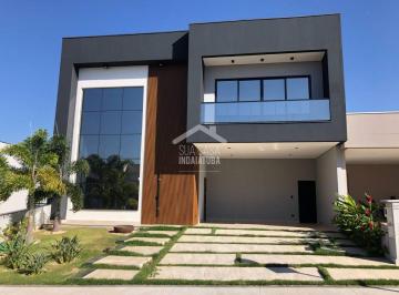 Casa · 295m² · 4 Quartos · 4 Vagas · Sobrado com 4 Dormitórios Sendo 3 Suítes, Piscina e Escritório no Condomínio Maria José - Indaiatuba