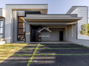 Casa · 212m² · 3 Quartos · 2 Vagas · Casa nova com 3 suítes, escritorio e piscina em condomínio fechado