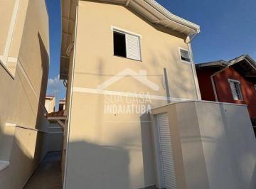Casa · 87m² · 3 Quartos · 2 Vagas · Sobrado NOVO no condomínio Residencial Flamboyant - Indaiatuba