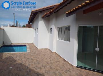 Casa · 69m² · 3 Quartos · 2 Vagas · CASA NA PRAIA COM PISCINA E CHURRASQUEIRA! 3 QUARTOS - 1 SUITE ITANHAEM/SP