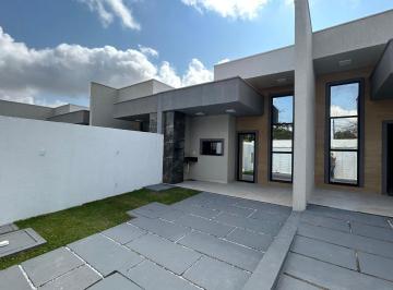 fachada  · Casa com 3 dormitórios à venda, 93 m² por R$ 335.000 - Urucunema - Eusébio/CE