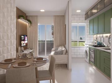Sala de Estar/Jantar · Apartamento com 2 dormitórios à venda, 46 m² por R$ 220.000,00 - Pires Façanha - Eusébio/CE