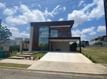 Fachada da Casa  · Casa com 4 dormitórios à venda, 323 m² por R$ 2.200.000,00 - Terras Alphaville Residencial - Eusébio