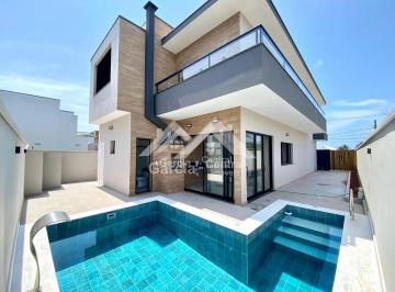 Casa · 210m² · 4 Quartos · 3 Vagas · Sobrado no condomínio Bougainvillee Residencial IV em Peruíbe