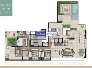 Apartamento · 711m² · 5 Quartos · 7 Vagas · Apartamento Vila Nova Conceição 5 Suítes 5 Vagas