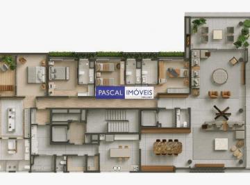Apartamento · 398m² · 4 Quartos · 5 Vagas · Apartamento Vila Nova Conceição 4 Suítes 5 Vagas
