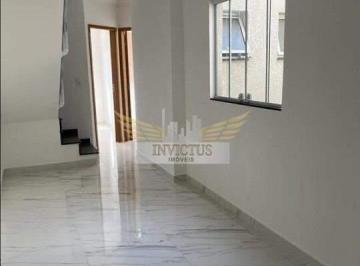 Apartamento · 91m² · 2 Quartos · 2 Vagas · Cobertura sem Condomínio com 2 Quartos para Comprar, 91m² - Vila Homero Thon, Santo André/SP.