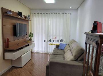 Sala · Apartamento à venda, 70 m² por R$ 540.000,00 - Vila São João - São Bernardo do Campo/SP