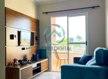 Apartamento · 60m² · 2 Quartos · 1 Vaga · APARTAMENTO COM 2 DORMITÓRIOS E VARANDA EDIFÍCIO HIBISCO NO BAIRRO NOVO HORIZONTE