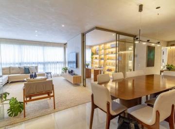 Apartamento · 205m² · 3 Quartos · 4 Vagas · NOVO, LINDO E MOBILIADO: 205 M2, COM 3 SUÍTES, ESCRITÓRIO E 4 VAGAS DE GARAGEM