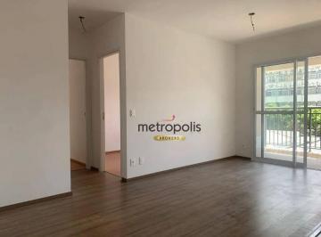 sala · Apartamento com 2 dormitórios à venda, 64 m² por R$ 744.000,00 - Santo Antônio - São Caetano do Sul/