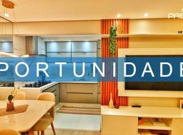 Apartamento · 52m² · 2 Quartos · 1 Vaga · APARTAMENTO COM FINO ACABAMENTO RES. HARMONIA 52 M², 2 DORMS, COZINHA ESTILO AMERICANA
