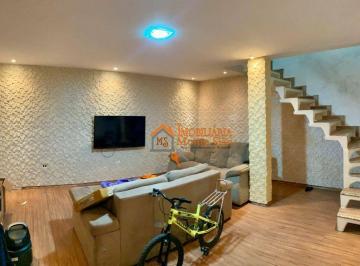 06c6654e4fbe06c4eec246ae634536316242b95e · Sobrado com 4 dormitórios à venda, 125 m² por R$ 460.000,00 - Jardim Bananal - Guarulhos/SP
