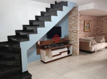 54159d4b27aa20630bed768da6f0680cf4e9c650 · Sobrado com 3 dormitórios à venda, 150 m² por R$ 590.000,00 - Vila Camilópolis - Santo André/SP