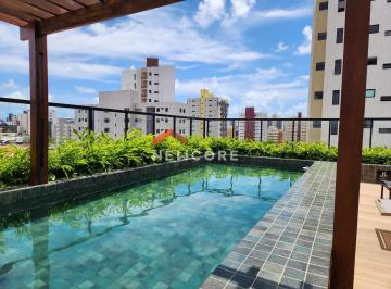 Apartamento · 24m² · 1 Quarto · 1 Vaga · Studio em  Rua Mar do Norte - Intermares - Cabedelo/PB